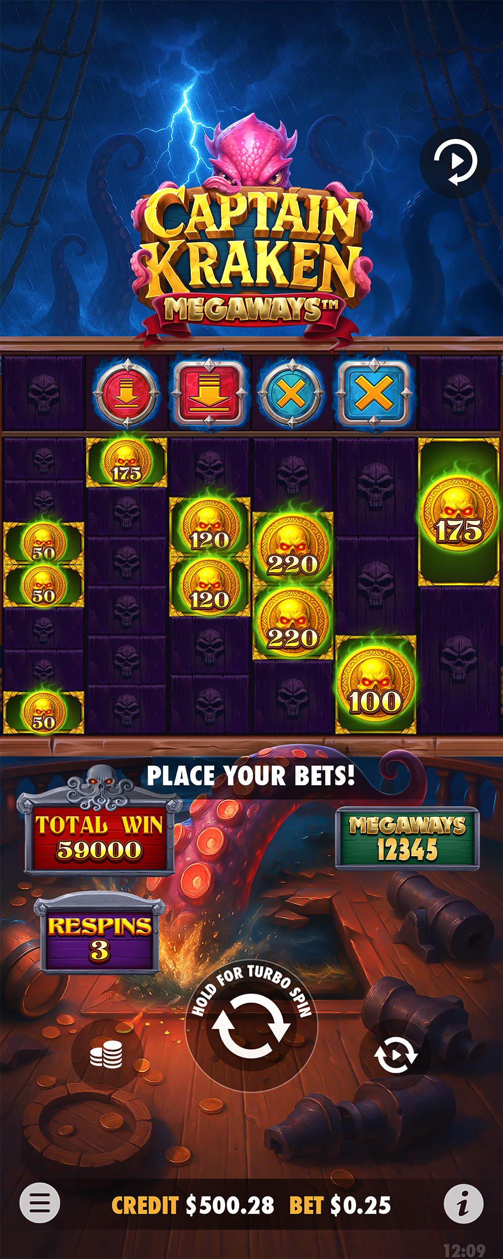 Captain Kraken Megaways™ - screenshot with slot description 7